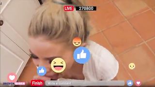 Отсосала брату в прямом эфире, отомстив парню за измену